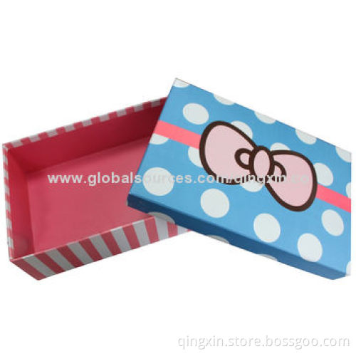 Gift Paper Box, Various Logos and Designs Accepted